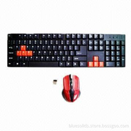 Wireless mouse and keyboard, the game keyboard and mouse, mini receiver